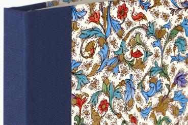Writing book A5 burgundy blue Papeterie Schreibweise